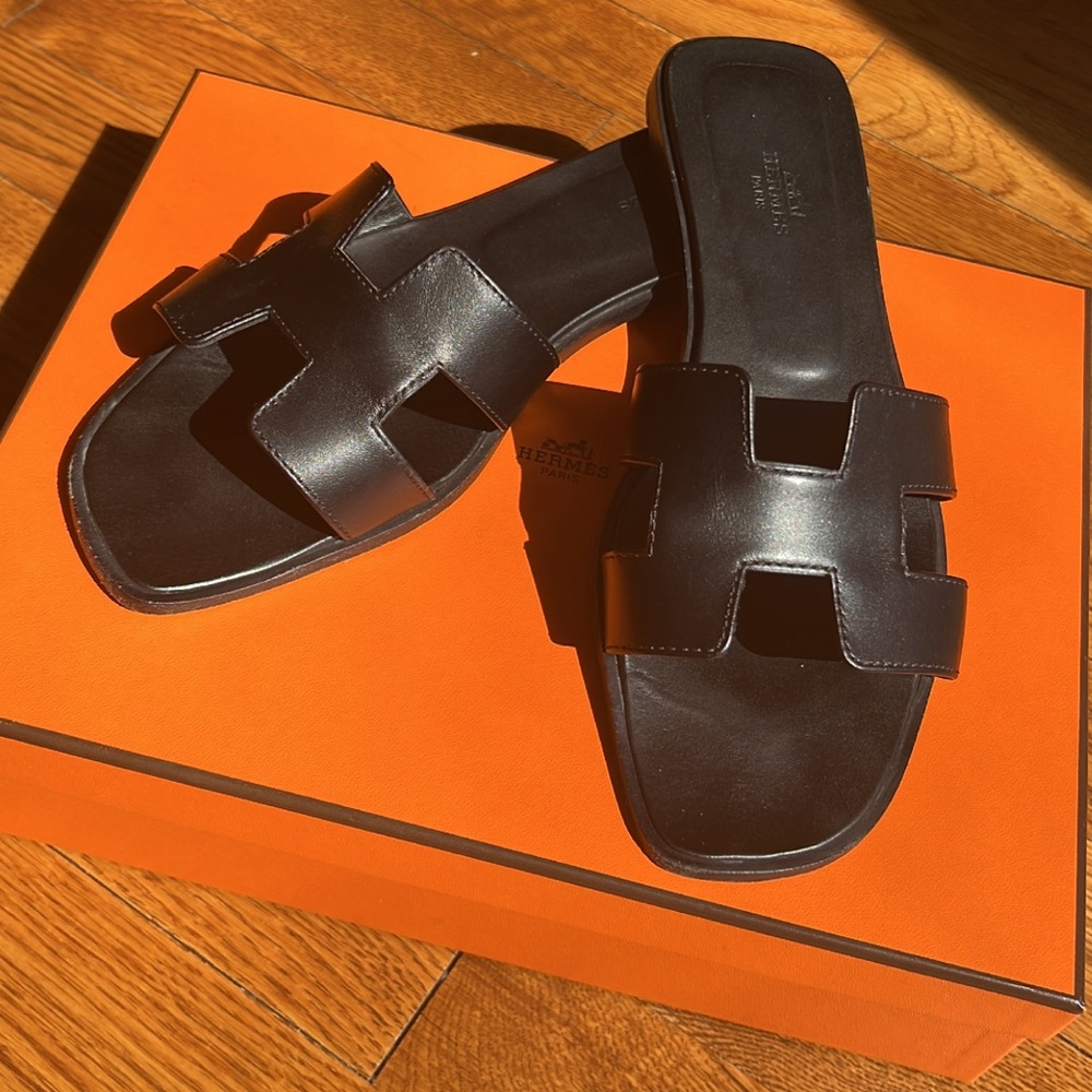 HERMES ORAN SANDALS